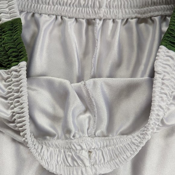 Green and White Dazzle Shorts - Picture 3 of 4